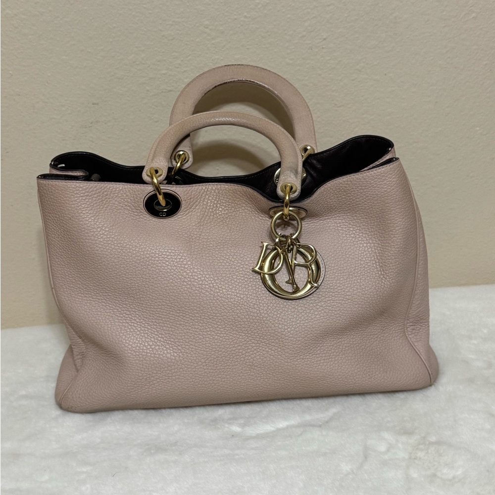 Christian Dior Large Diorissimo pink tote bag